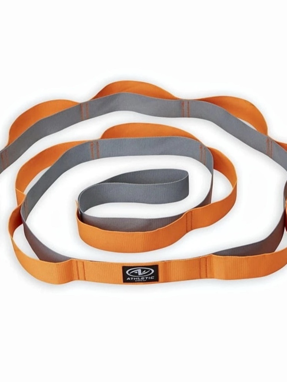 Athletic Works Stretch Strap Orange & Gray NWT